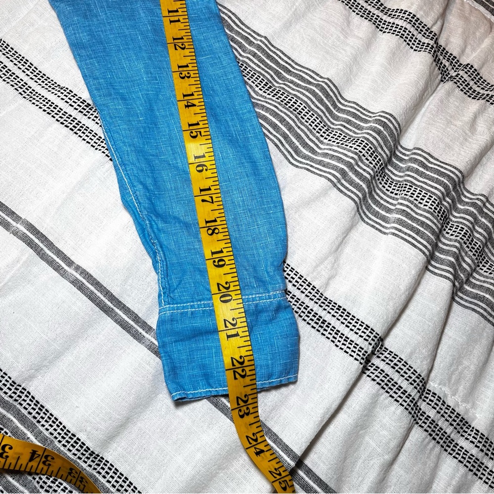 Tommy Bahama Teal and Denim Button Down Shirts - Picture 10 of 16